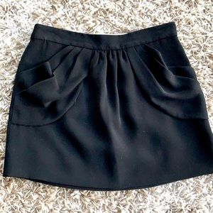 Black mini skirt from J.CREW sz 2 - like new!